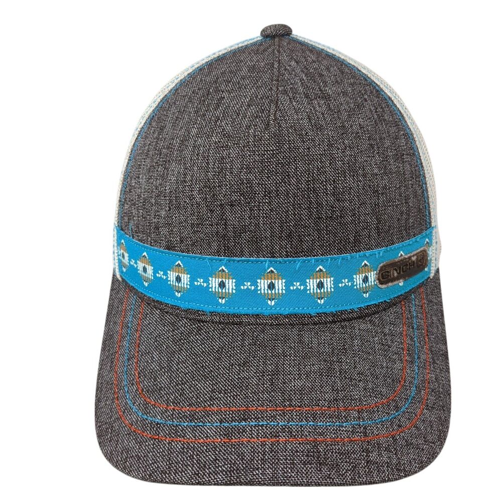 Cinch Snapback Trucker Hat Multicolor One Size Adjustable Mesh Back Aztec